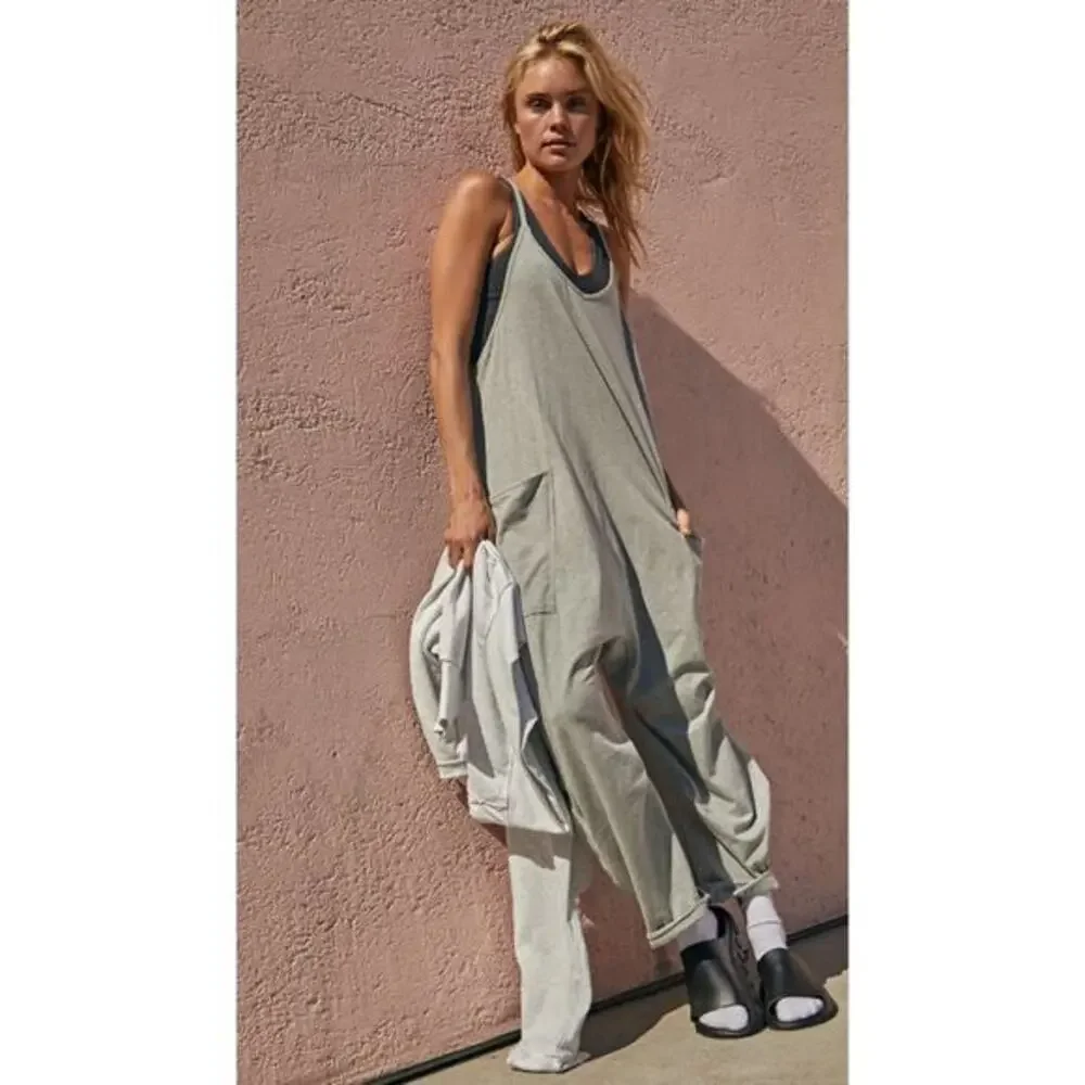 Free People gray hotshot onesie‎